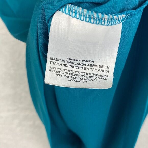 Nike Dri Fit Golf Polo Shirt Mens Medium Logo Short Sleeve - Picture 9 of 10